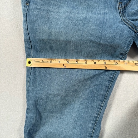 Levis 515 Bootcut Jeans Womens Size 14 Light Blue High Rise - Picture 12 of 15